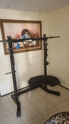 Suporte Para Agachamento Sumô Musculação Fitness Academia - IRON