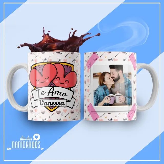 Caneca personalizada Dia dos Namorados - Foto 5