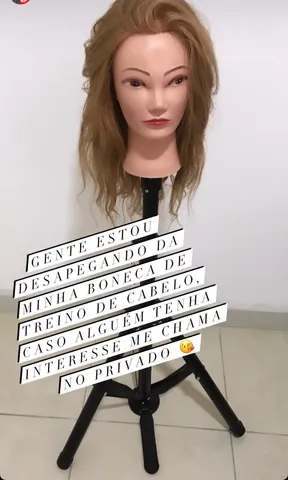 Venda limitada cabeça de boneca original mão desenho marca