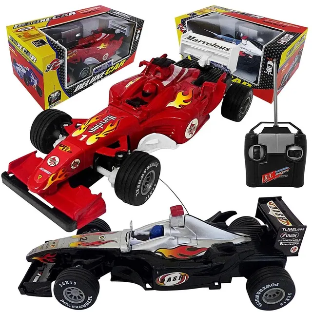 Carrinho de Controle Remoto F1 Ferrari Infantil Criança + 3 Anos