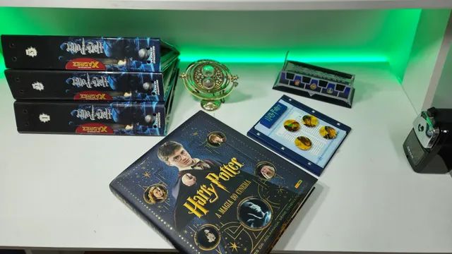 Xadrez do Harry potter com livro magia do cinema