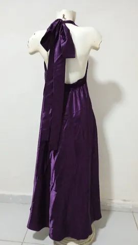 Lindos vestido longo festa a cara da riqueza veste tamanho M e G - Foto 2