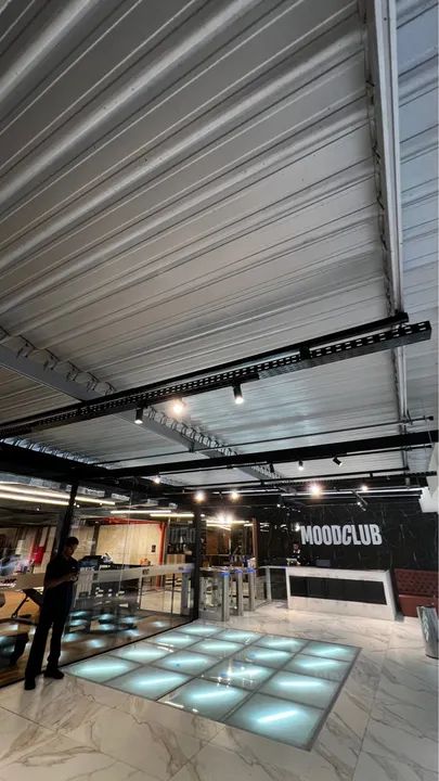 Teto Zetaflex Retratil 54m2 - Foto 2