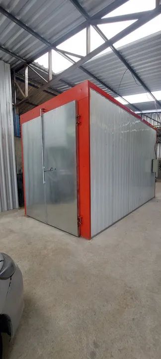 Estufa para pintura eletrostática