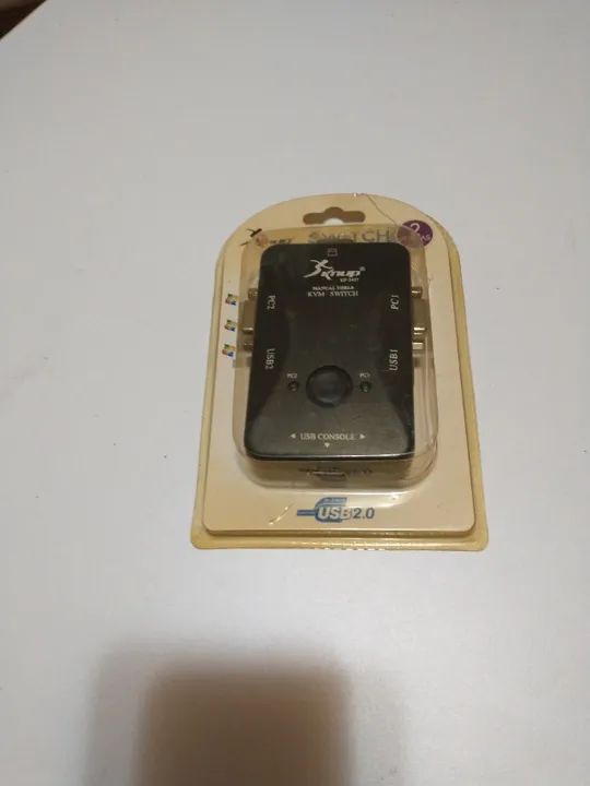 Switch Chaveador VGA Knup KVM - Troque entre 2 computadores com um toque - Foto 5