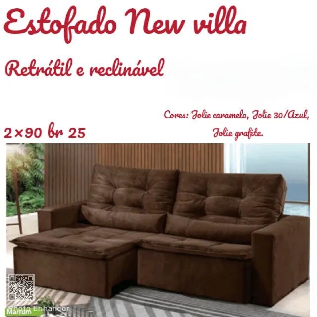 Sofá Reclinável