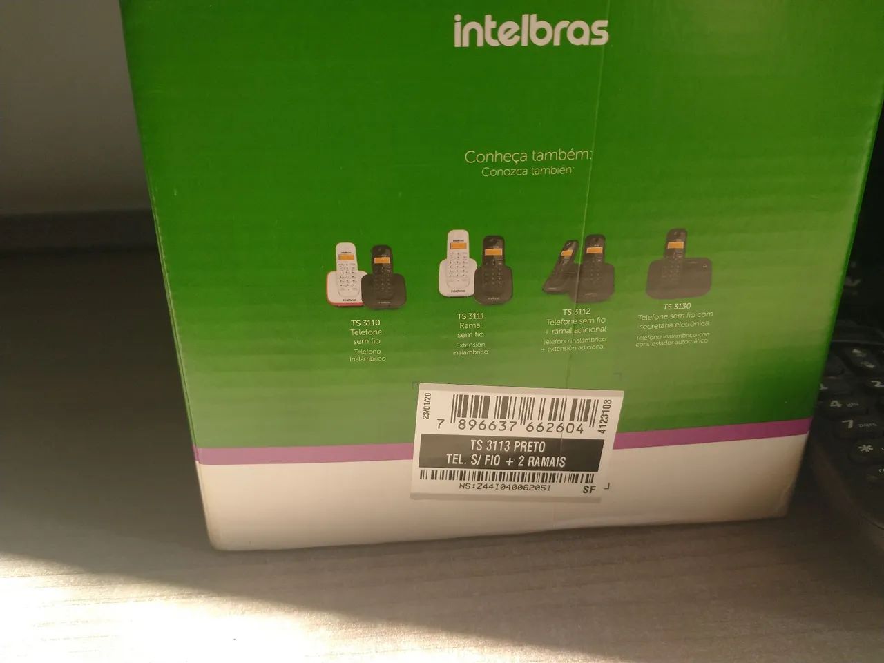 Telefone fixo sem fio Intelbras TS 3110 - Foto 5