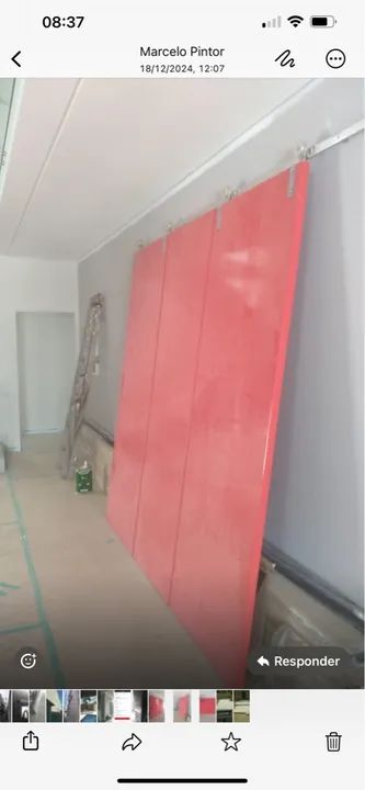 Portas de madeira novas 2,64x2,56 - Foto 3