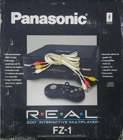 Panasonic REAL FZ-1 3DO 箱付き Panasonic Real 3DO FZ-1 - Consoles de Vídeo Game - Piedade