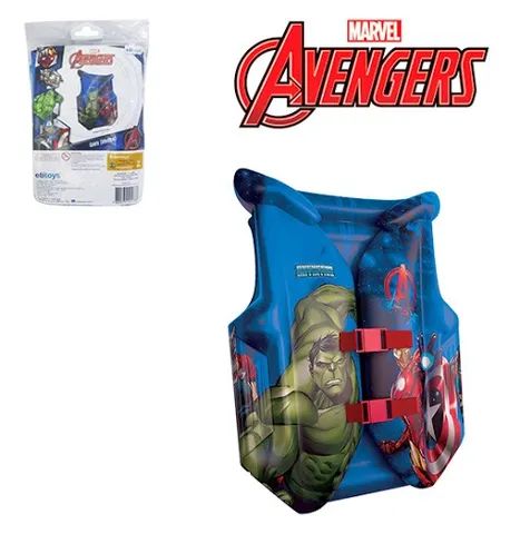 Colete Inflavel Ifantil Vingadores 8622807 - Foto 2