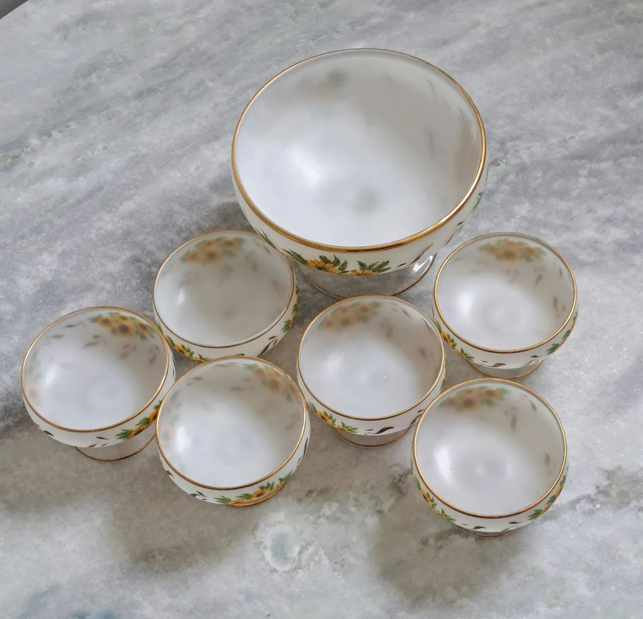 Compoteira com seis taças  - Foto 5