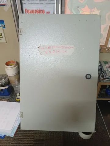 Quadro elétrico 0,60 x 0,40 , 18 cm profundidade 