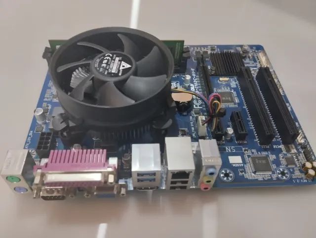 Kit placa i3 4560 Ddr3 4G Semi-Nova - Foto 5