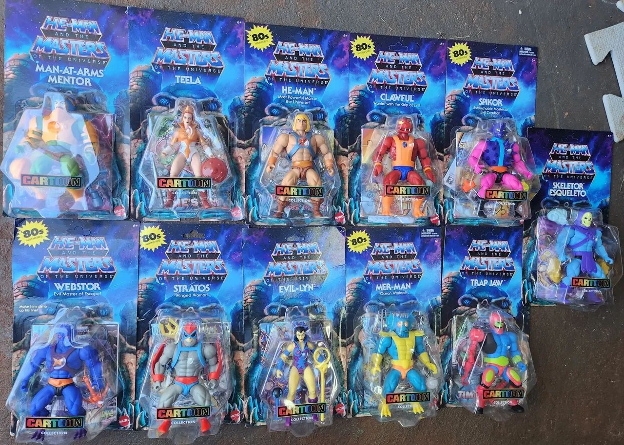 Coleção de Action Figures He-Man e os Masters do Universo - Foto 2