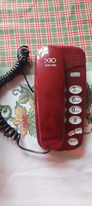 Telefone Fixo OHO-580 - Novo - Foto 2