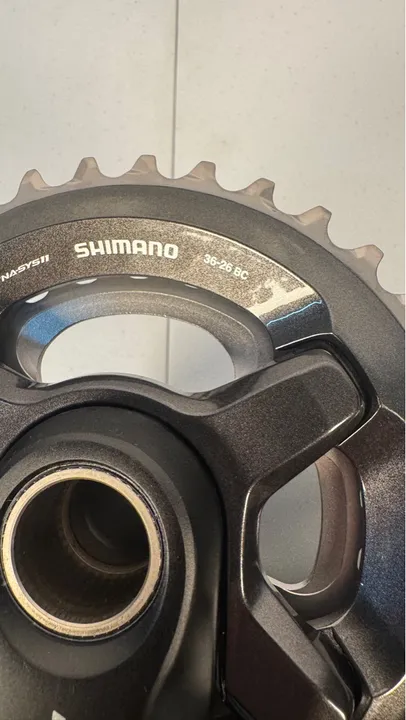 PEDIVELA SHIMANO FC-m8000 XT 175 mm 36x26 ZERO