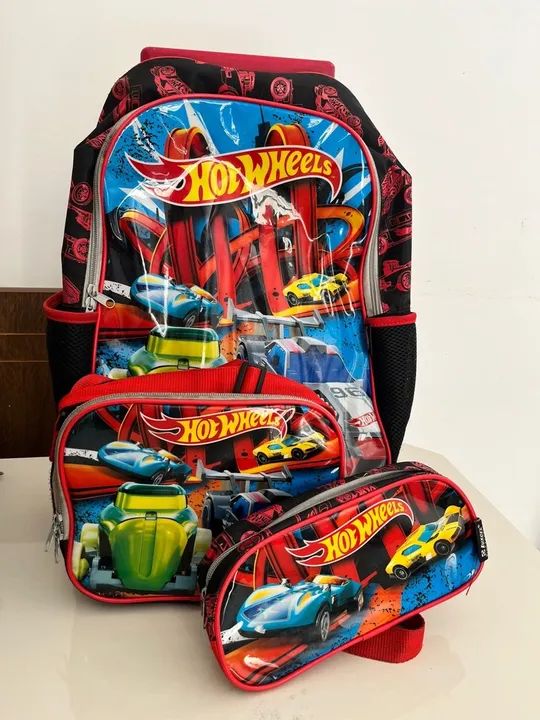 Mochila infantil HotWheels