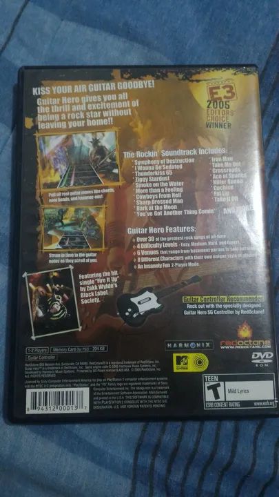 Guitar Hero PS2 Original  - Foto 2