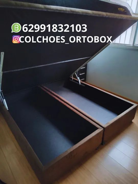 Box Baú Queen size blindado e reforçado - Foto 3