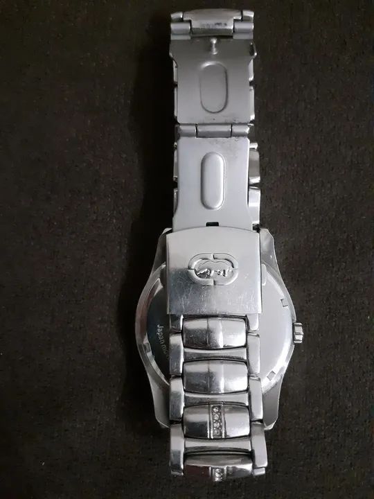 Relógio original Marc Ecko Aço inoxidável excelente estado- prova d agua  - Foto 5