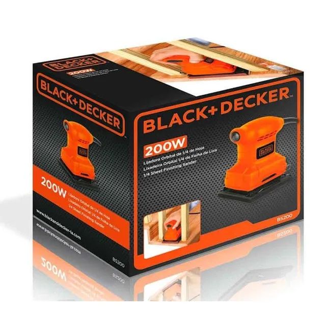 LIXADEIRA ORBITAL 220V 1/4 FOLHA LIXA BLACK & DECKER  - Foto 3