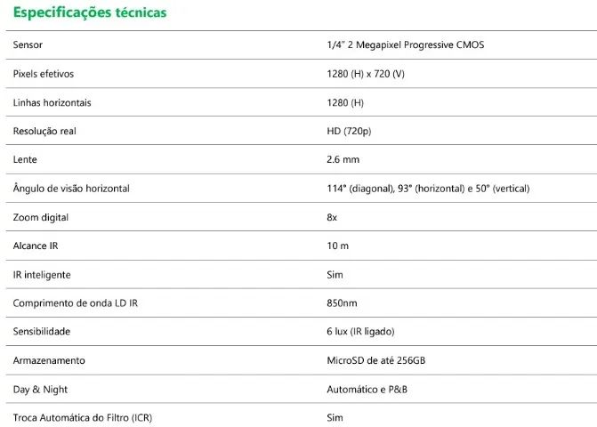 Câmera Cftv Ip IMX1 - Intelbras - 1 ano de garantia - Foto 5