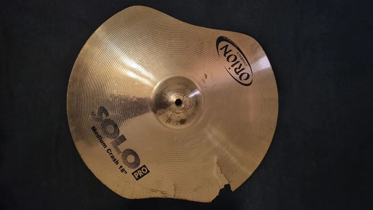 Kit de pratos para bateria (Planet Z, Zeus, Octagon, Orion) + Bag