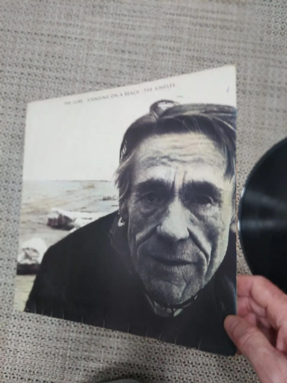 LP The Cure Standing on a Beach