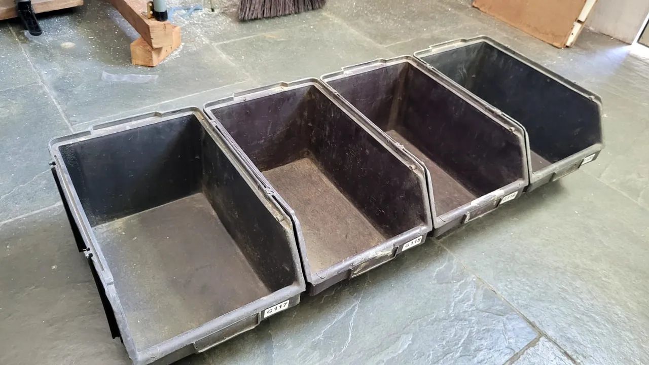 Caixa Plástica para Organização Bin empilhável - USADAS - Foto 4