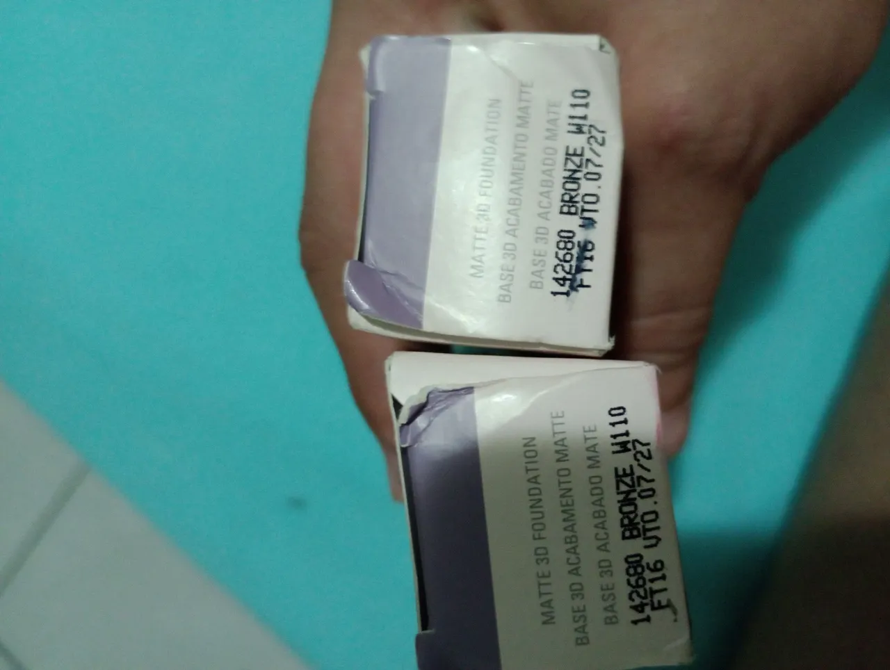 Base Matte 3D - Bronze W110 - 2 Unidades