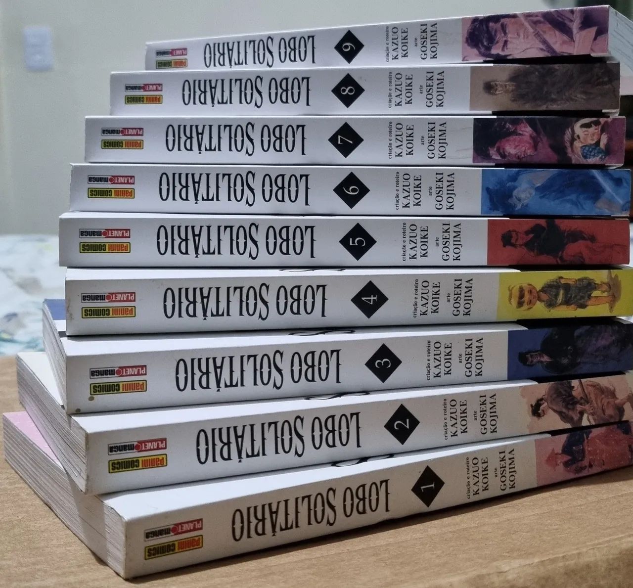 Mangás Lobo Solitário - Panini Comics