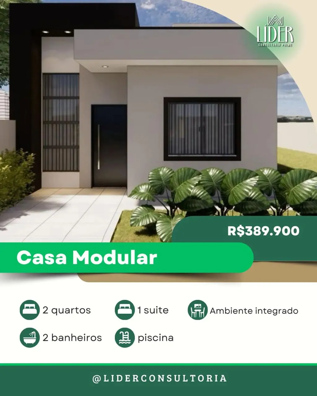 CASAS MODULAR NA PLANTA R$90 MIL DE ENTRADA