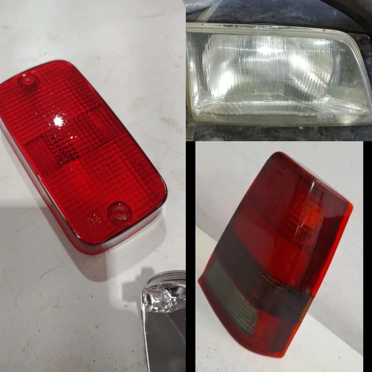 Farol e lanterna e lanterna neblina Kadett GS e gsi