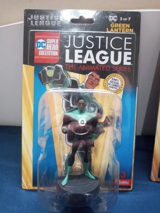 Lanterna Verde Eaglemoss Liga da Justiça Animada