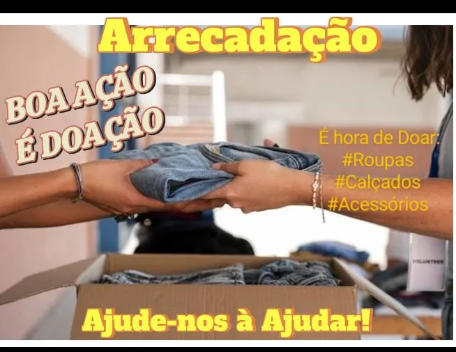 Doação de roupas (arrecadação)