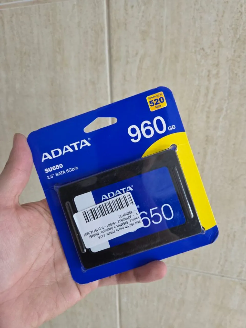 SSD ADATA 960GB SU650 SATA 6Gb/s