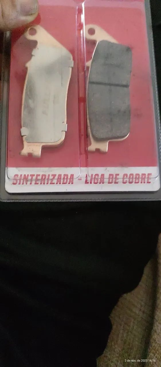 PASTILHA DE FREIO DIANTEIRO Z-750  - Foto 3