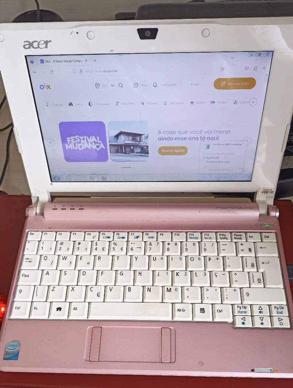 Netbook Acer - Intel - REVISADO COM GARANTIA 