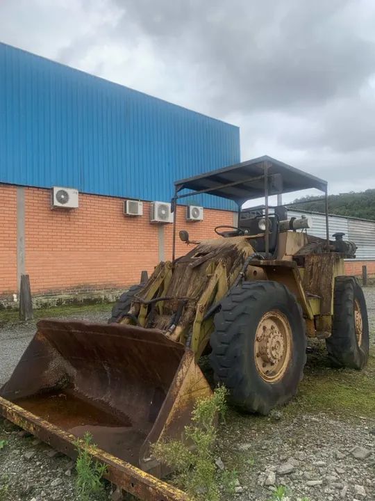 Pá Carregadeira Case W7E - 1987 - Foto 2