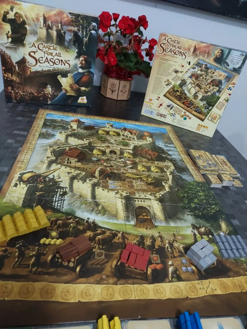 Jogo de tabuleiro - A Castle For All Seasons