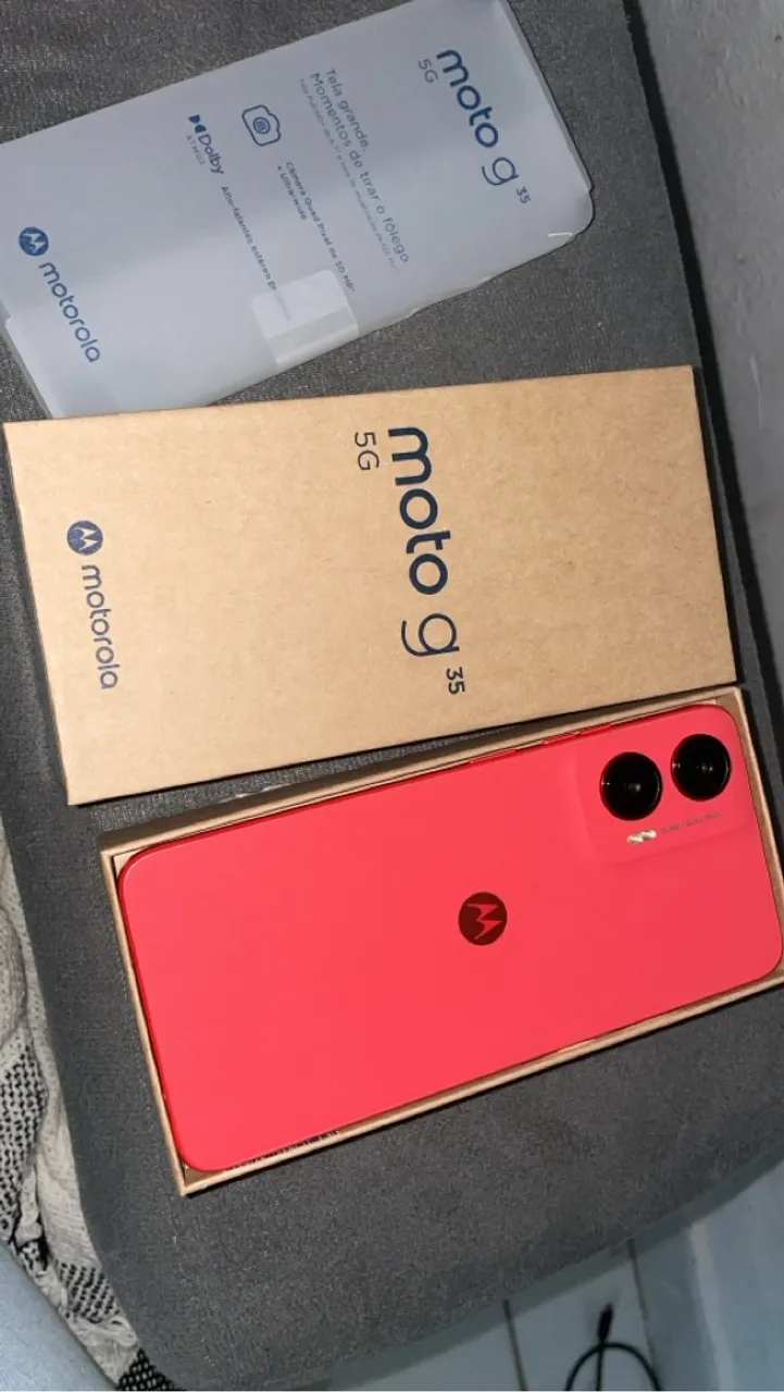 Moro g35 256gb na caixa 