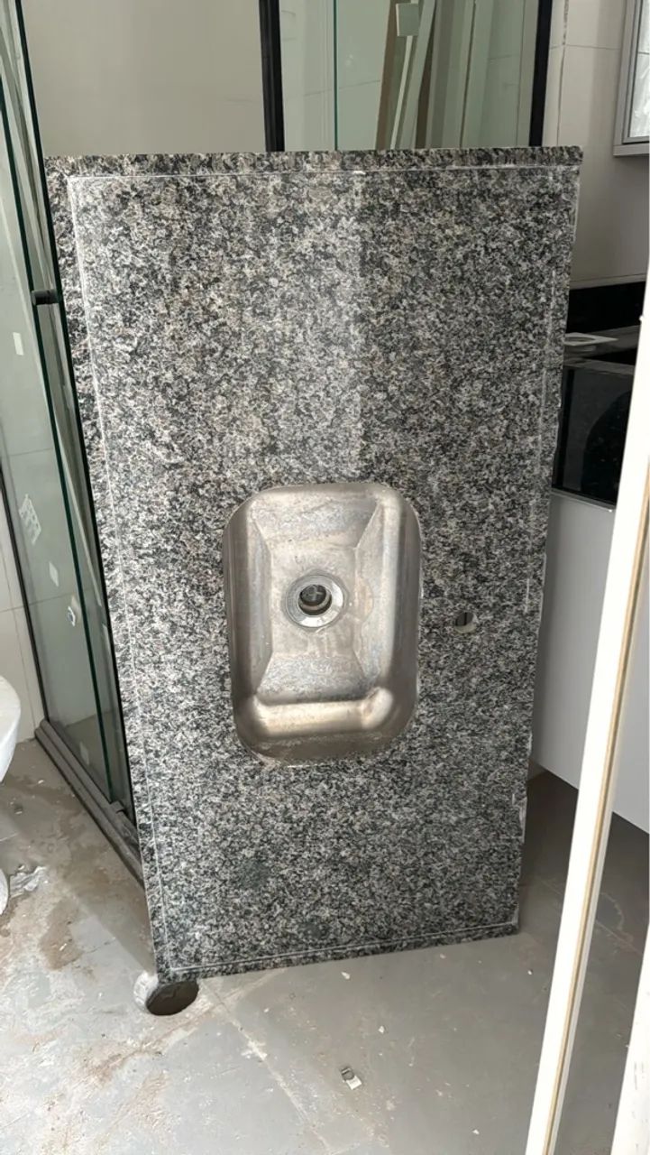Kit Cuba de Granito para Banheiro + Pia Para Cozinha - Cubas e Pias ...