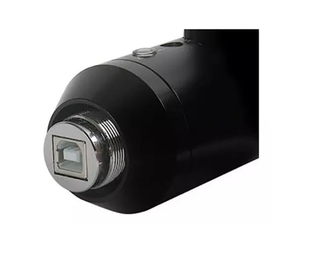 MICROFONE CONDENSADOR DE MESA USB COM FIO KNUP KP-M0023 - Foto 2