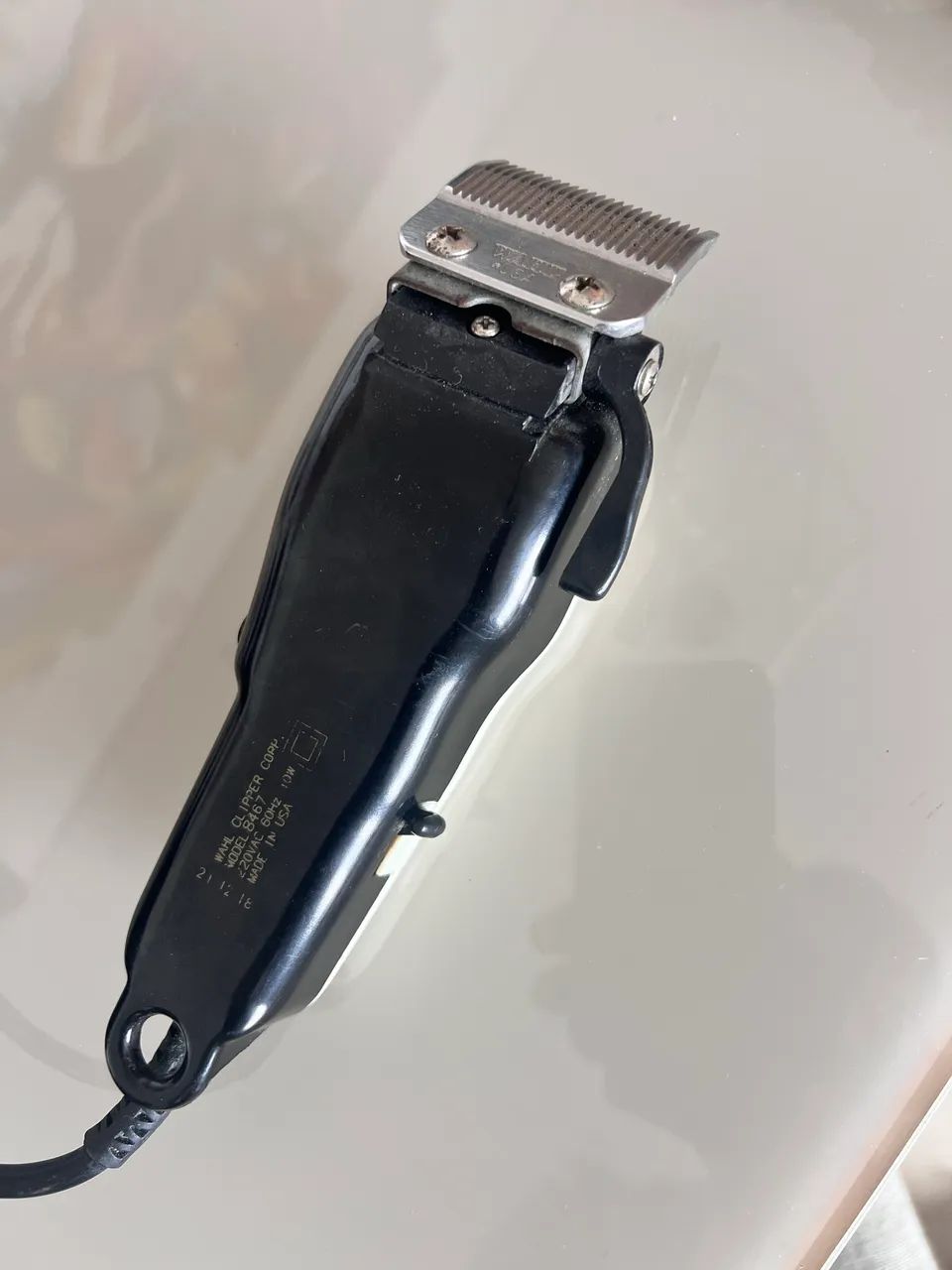 Máquina de cortar cabelo Walll Super Taper 220v - Foto 3