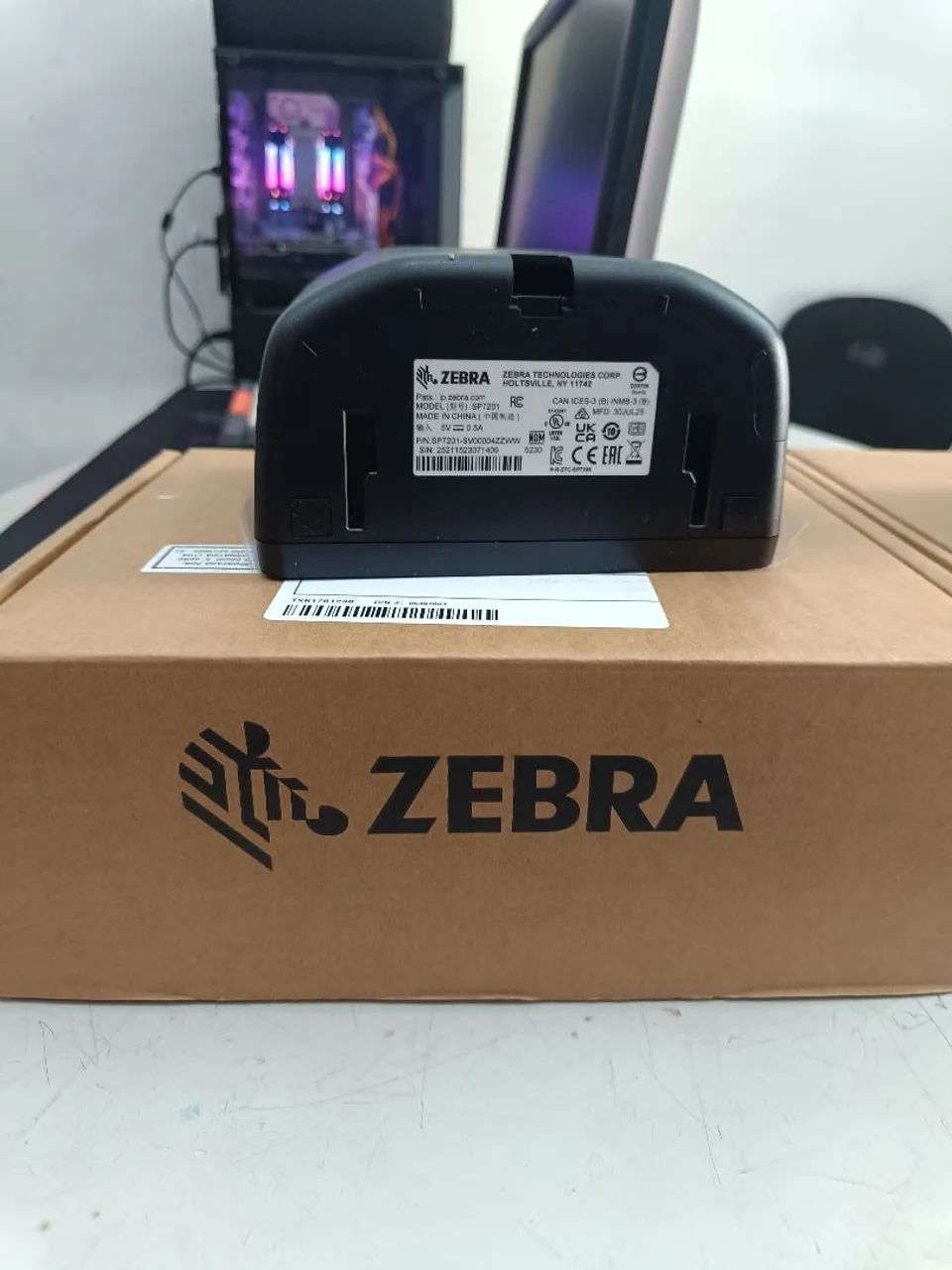 Leitor de código de barras zebra sp7201 - Foto 2