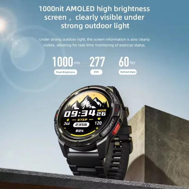 Relógio Smartwatch Xiaomi Mibro GS Active, GPS, Exercícios, Corrida - Foto 3