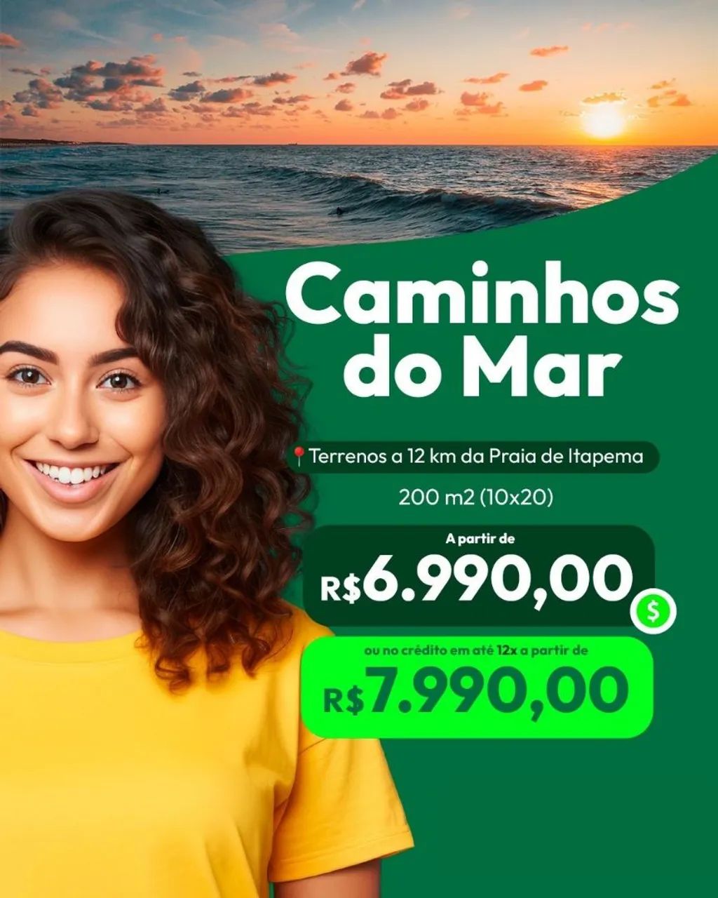 Lotes 15 minutos da praia de Itapema 