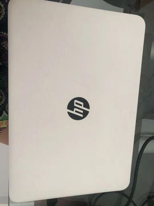 Notebook HP branco