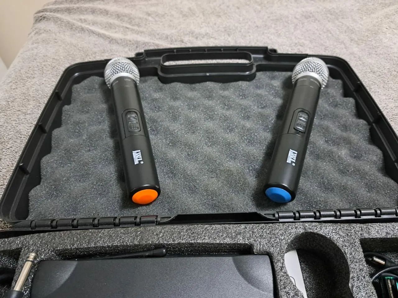 Microfone Sem Fio Duplo - JWL - Foto 2