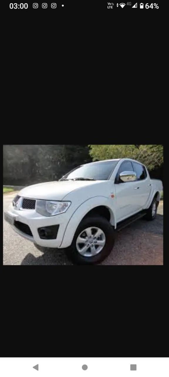 Mitsubishi L200 Triton 4x4 somente retirada de peças 
